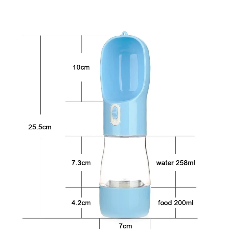 Tragbare Haustier Hund Wasserflasche für kleine große Hunde Reise Welpe Katze Trinkschale Outdoor Haustier Wasserspender Feeder Haustier Produkt