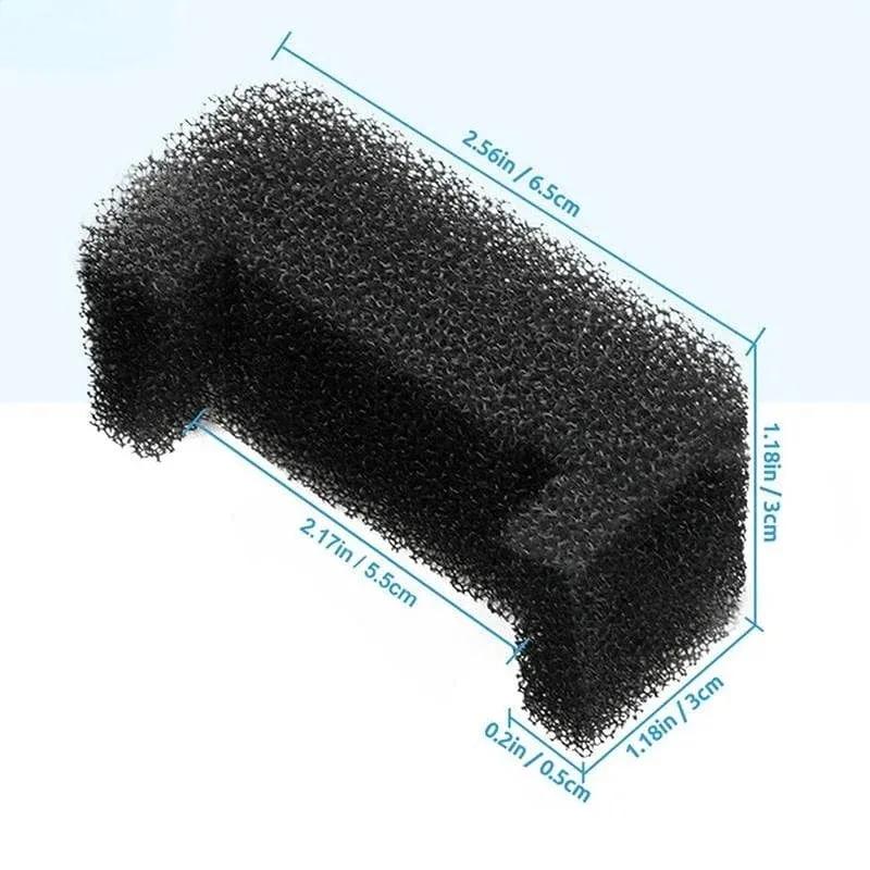 4/6/8/12/16 Stück Trinkbrunnenfilter für Haustiere, Schaumstoff, Filterschwamm für Wasserspender mit 85 oz/2.5 l, Ersatz-Baumwolle