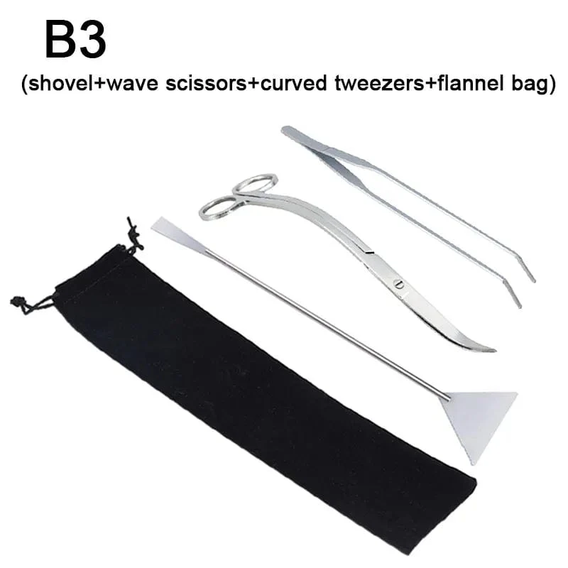 Aquarium-Werkzeug-Set, Scherenpinzette, Pflanzen, Wellenschere, Gras, Edelstahl, Reinigungswerkzeuge, Aquarium, Schaufeln, Aquarium-Zubehör