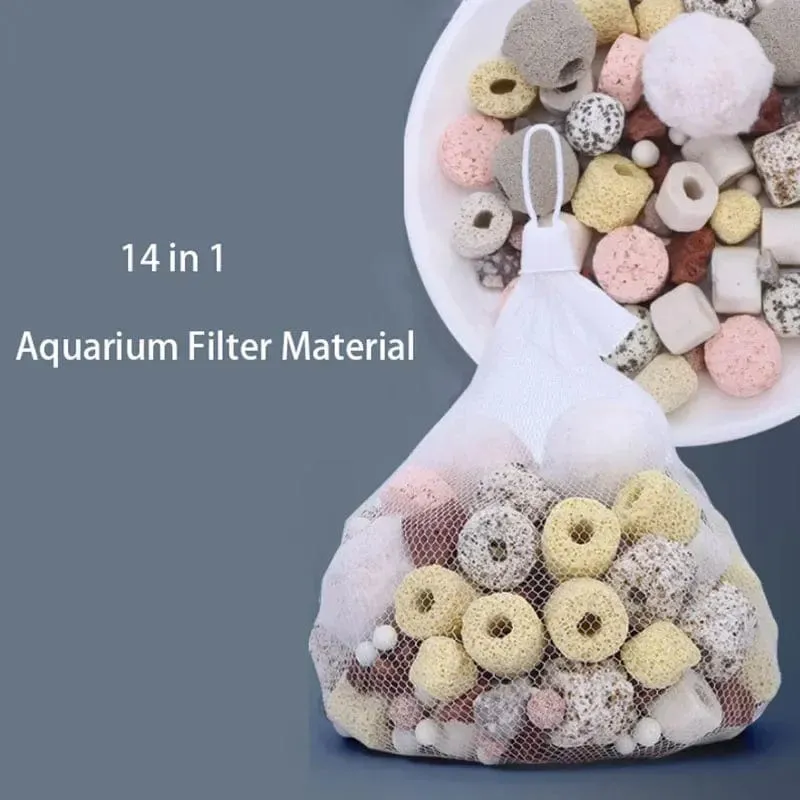 100 g, 250 g, 500 g, mehr als 10 Arten von Aquarium-Biobällen, biochemische Ballfiltermedien für Aquarien, Filterzubehör für Aquarien