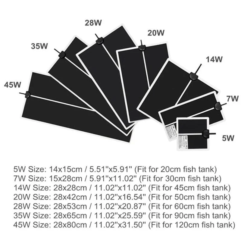 5-45W Terrarium Reptilien Wärme Matte Klettern Haustier Heizung Warme Pads Einstellbare Temperatur Controller Matten Reptilien Liefert