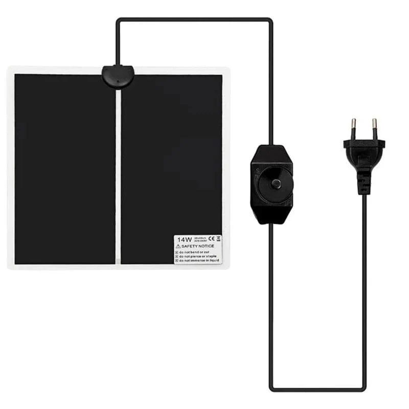 5-45W Terrarium Reptilien Wärme Matte Klettern Haustier Heizung Warme Pads Einstellbare Temperatur Controller Matten Reptilien Liefert