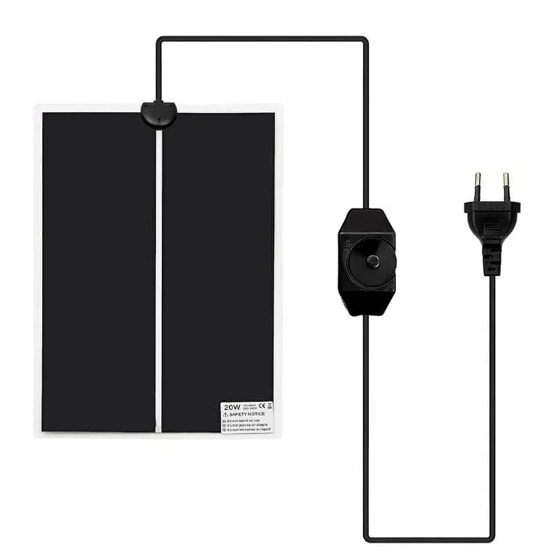 5-45W Terrarium Reptilien Wärme Matte Klettern Haustier Heizung Warme Pads Einstellbare Temperatur Controller Matten Reptilien Liefert