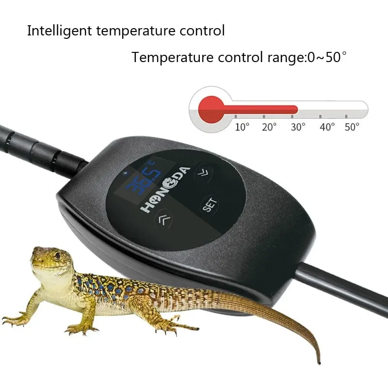 Terrarium Reptilien Eidechse Wärme Matte Klettern Haustier Heizung Warme Pads Intelligente Einstellbare Temperatur Controller Matten 110 v/220 v