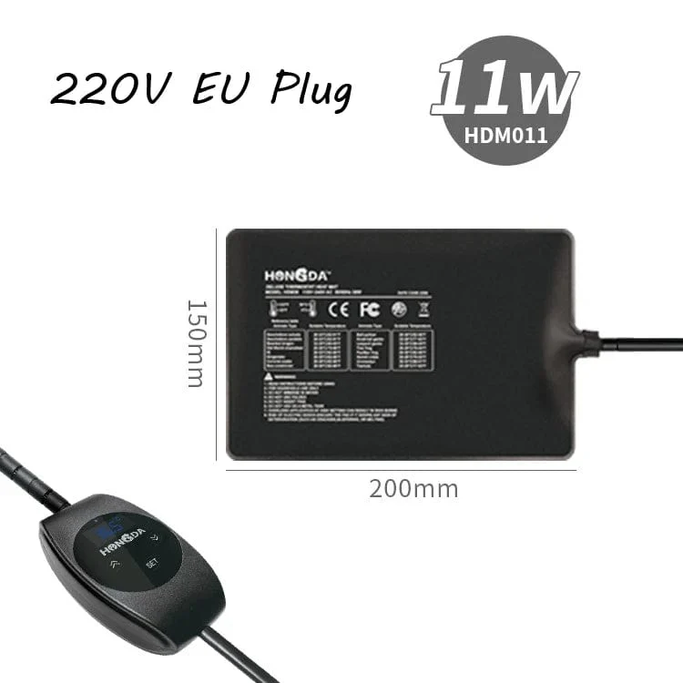 Terrarium Reptilien Eidechse Wärme Matte Klettern Haustier Heizung Warme Pads Intelligente Einstellbare Temperatur Controller Matten 110 v/220 v