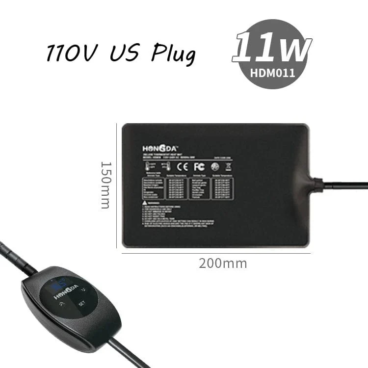 Terrarium Reptilien Eidechse Wärme Matte Klettern Haustier Heizung Warme Pads Intelligente Einstellbare Temperatur Controller Matten 110 v/220 v