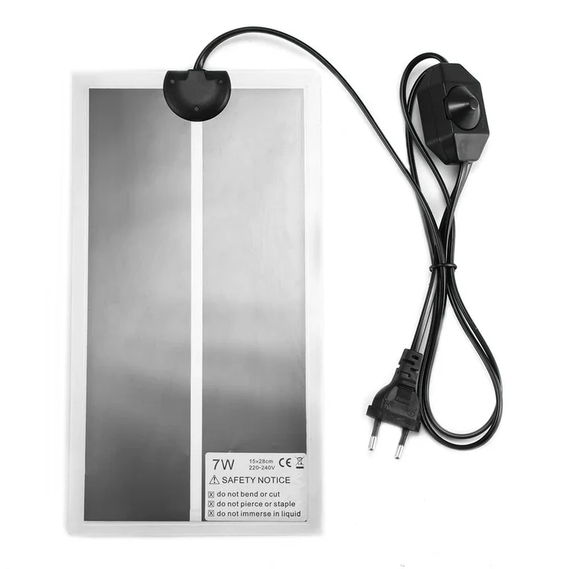 5-45 W Terrarium Reptilien Wärme Matte Klettern Haustier Heizung Warme Pads Einstellbare Temperatur Controller Matten Reptilien Versorgung EU stecker