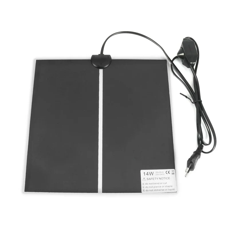 5-45 W Terrarium Reptilien Wärme Matte Klettern Haustier Heizung Warme Pads Einstellbare Temperatur Controller Matten Reptilien Versorgung EU stecker