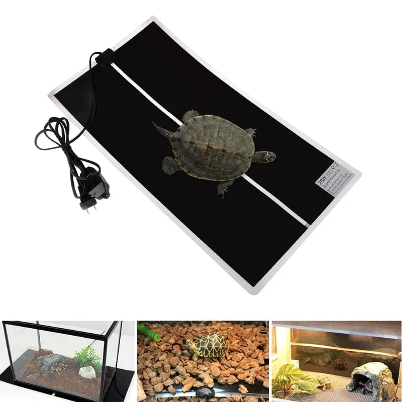 5-28W Terrarium Reptilien Wärme Matte Klettern Haustier Heizung Warme Pads Einstellbare Temperatur Controller Matten Reptilien Liefert
