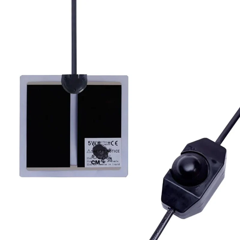 5-35W Terrarium Reptilien Wärme Matte Klettern Haustier Heizung Warme Pads Einstellbare Temperatur Controller Matten Reptilien Liefert EU