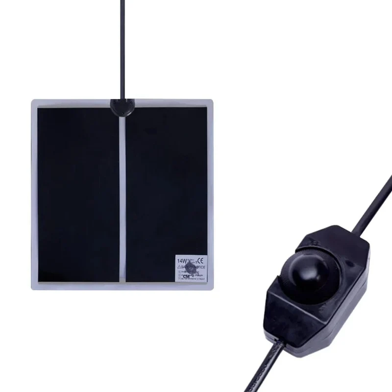 5-35W Terrarium Reptilien Wärme Matte Klettern Haustier Heizung Warme Pads Einstellbare Temperatur Controller Matten Reptilien Liefert EU