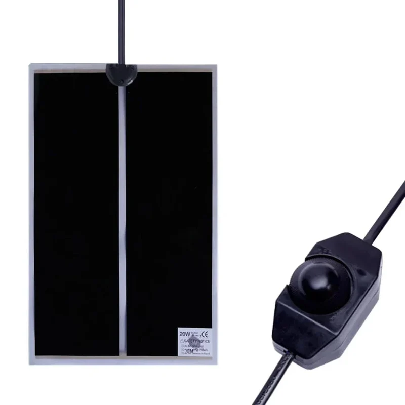 5-35W Terrarium Reptilien Wärme Matte Klettern Haustier Heizung Warme Pads Einstellbare Temperatur Controller Matten Reptilien Liefert EU