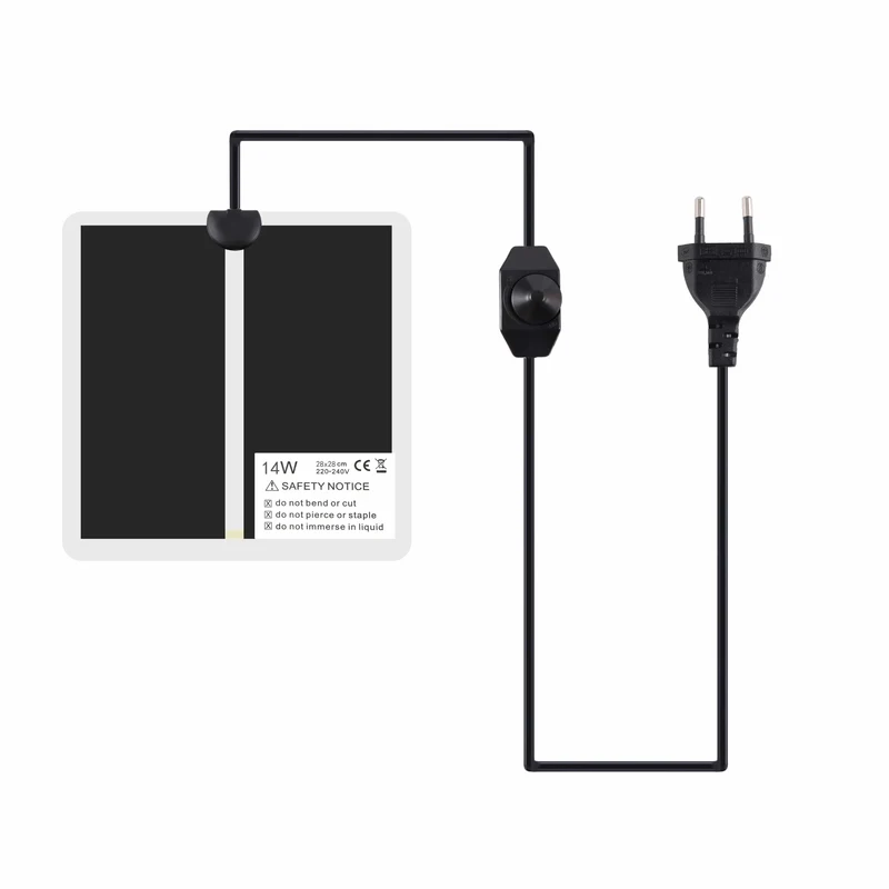 5-45 W Reptilien Wärme Matte Terrarium Klettern Haustier Heizung Warme Pads Einstellbare Temperatur Controller Matten Reptilien Liefert