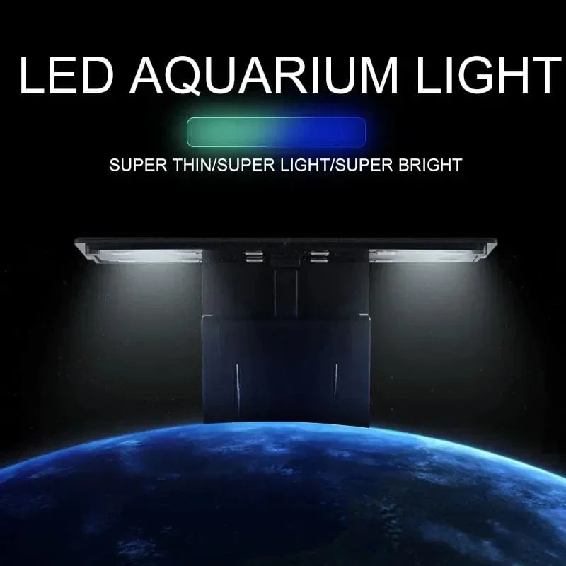 Super Slim LED Aquarium Licht Beleuchtung Pflanzen Wachsen Licht 5W/10W/15W Wasserpflanze Beleuchtung wasserdichte Clip-on Lampe Für Aquarium