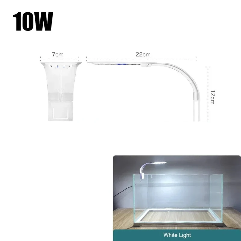 Super Slim LED Aquarium Licht Beleuchtung Pflanzen Wachsen Licht 5W/10W/15W Wasserpflanze Beleuchtung wasserdichte Clip-on Lampe Für Aquarium