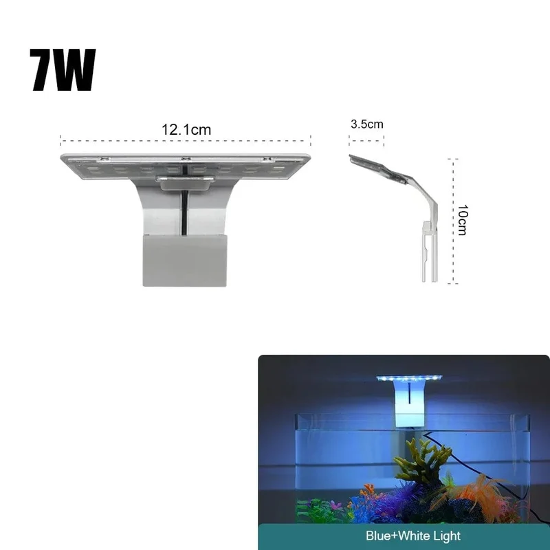 Super Slim LED Aquarium Licht Beleuchtung Pflanzen Wachsen Licht 5W/10W/15W Wasserpflanze Beleuchtung wasserdichte Clip-on Lampe Für Aquarium