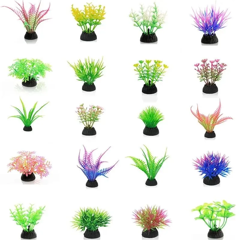 PVC Aquarium Dekorative Simulation Künstliche Blätter Pflanze Umweltschutz Materialien Aquarium Dekoratives Zubehör