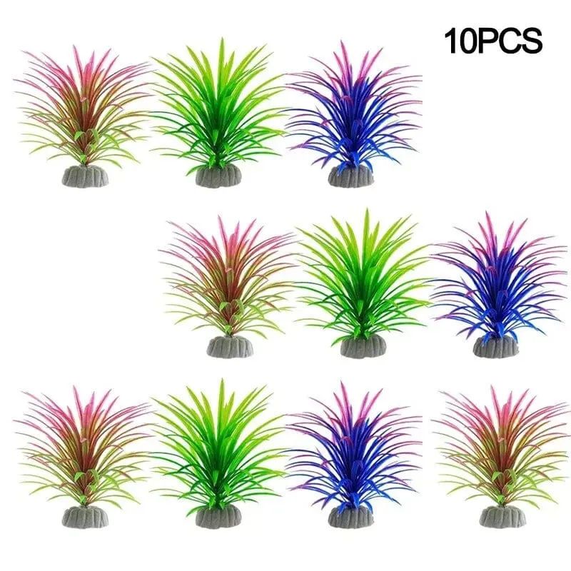 PVC Aquarium Dekorative Simulation Künstliche Blätter Pflanze Umweltschutz Materialien Aquarium Dekoratives Zubehör
