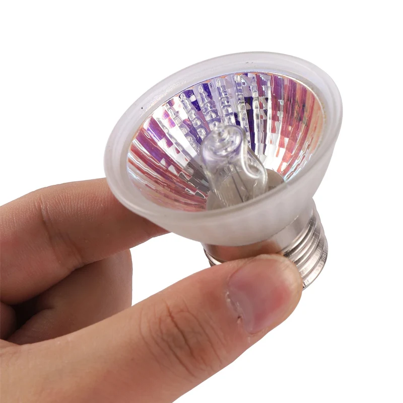 25/50/75W UVA + UVB 3.0 Reptilienlampe, UV-Glühbirnen, Heizlampe für Schildkröten, Amphibien, Eidechsen, Temperaturregler, 1 Stück