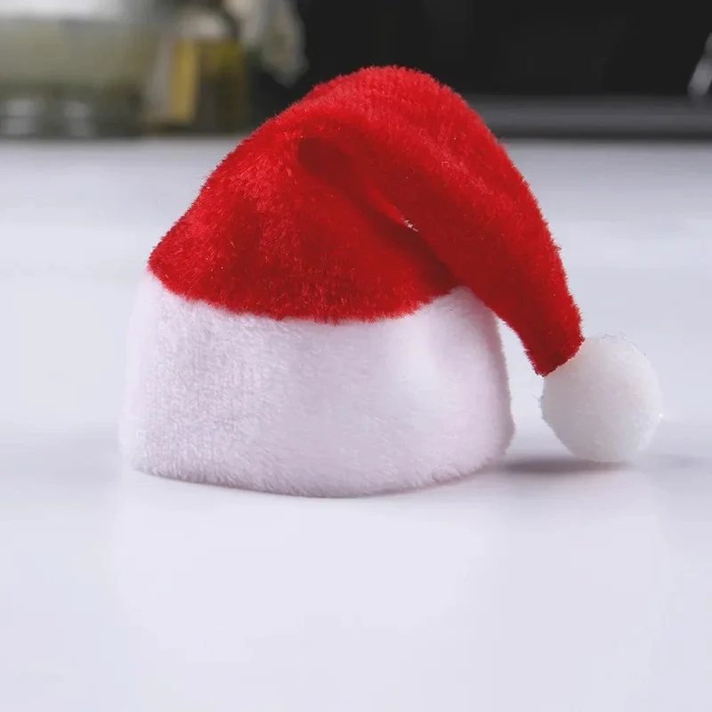 Hamster Meerschweinchen Weihnachtsmütze Kostüm Mini Kleine Haustiermütze Weihnachtskopfbedeckung Haustier Outfits für Chinchilla Kaninchen Igel