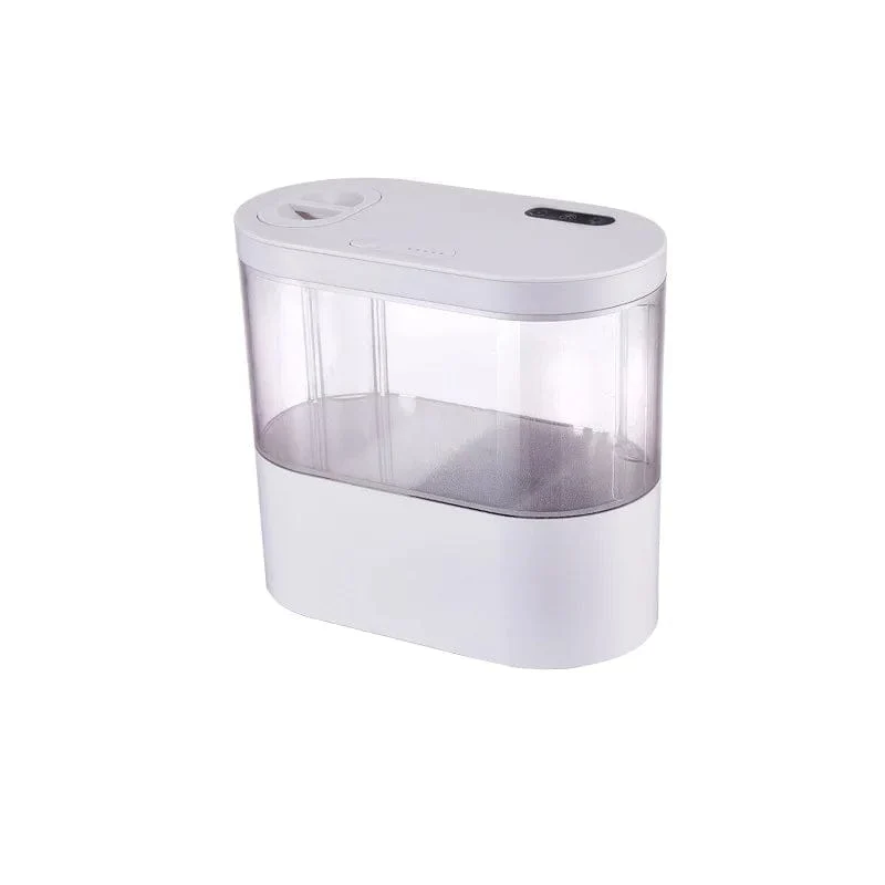 Desktop-kreatives Mini-Aquarium mit biochemischem Filtersystem und LED-Licht, Betta Fish, ökologischer Wasserkreislauf