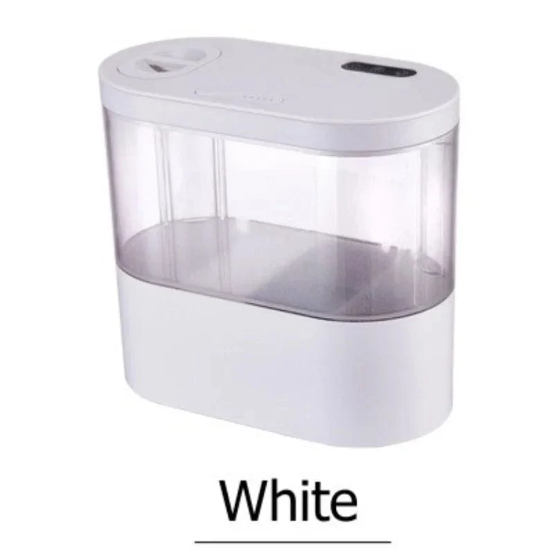 Desktop-kreatives Mini-Aquarium mit biochemischem Filtersystem und LED-Licht, Betta Fish, ökologischer Wasserkreislauf