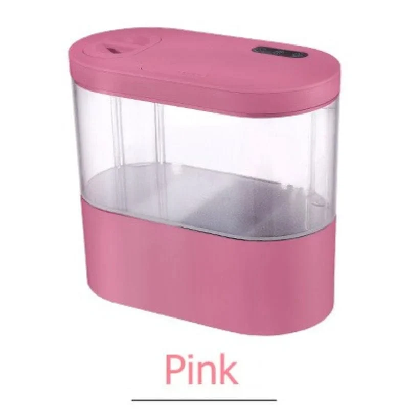 Desktop-kreatives Mini-Aquarium mit biochemischem Filtersystem und LED-Licht, Betta Fish, ökologischer Wasserkreislauf