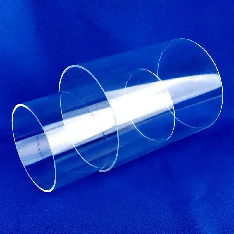 110mm ~ 160mm Transparent Klar Acryl Rohr DIY Dekoration Stress Relief MINI Aquarium Aquarium Zubehör PMMA Rohr
