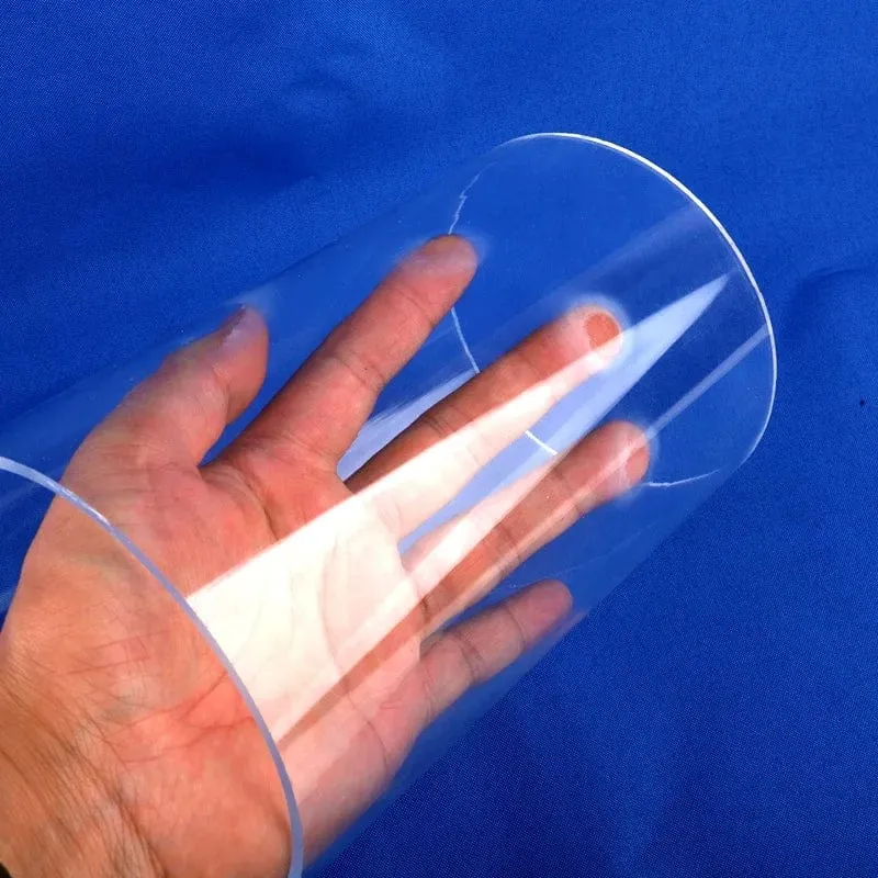 110mm ~ 160mm Transparent Klar Acryl Rohr DIY Dekoration Stress Relief MINI Aquarium Aquarium Zubehör PMMA Rohr