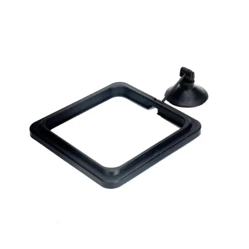 1Pc Transparent Acryl Garnelen Feeder Aquarium Fütterung Schüssel Aquarium Feeder Tropische Fische Ratfish Runde Tablett Fütterung Schüssel