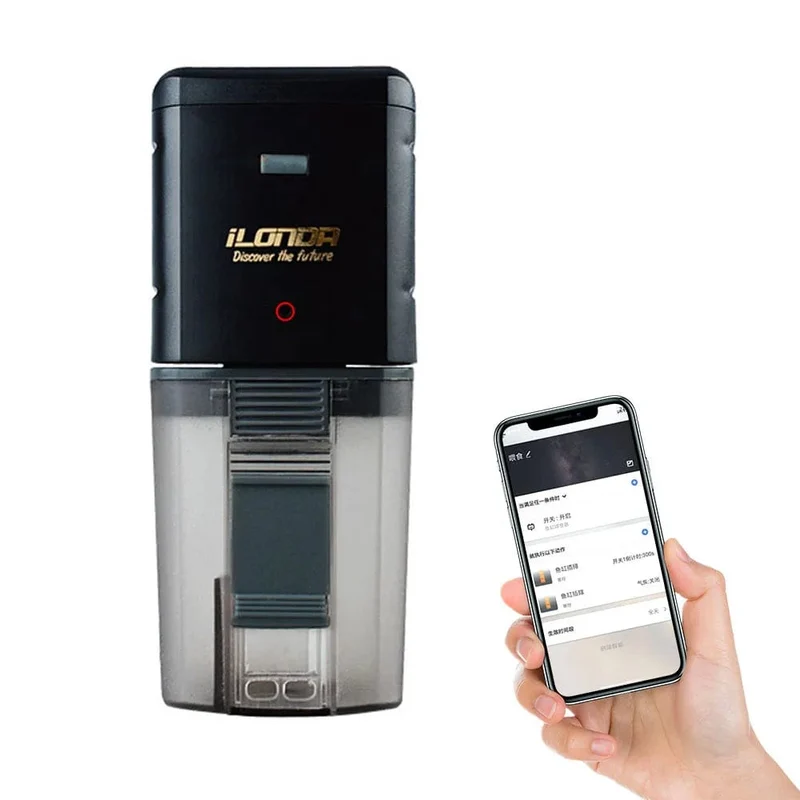 iLONDA WiFi Intelligenter automatischer Aquarium-Fischnapf-Futterspender, USB-betriebener Smart-Timing-Fischfutterspender mit Alexa-Sprachsteuerung