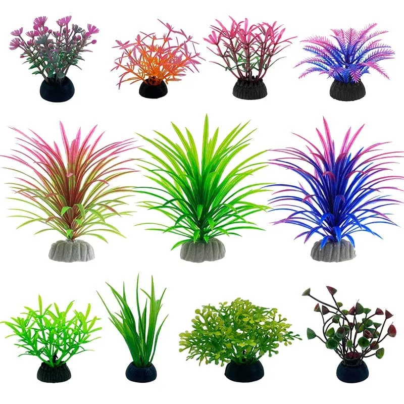 PVC Aquarium Dekorative Simulation Künstliche Blätter Pflanze Umweltschutz Materialien Aquarium Dekoratives Zubehör