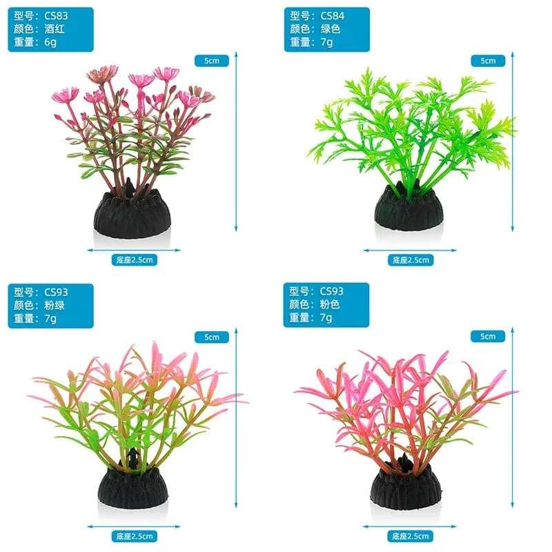 PVC Aquarium Dekorative Simulation Künstliche Blätter Pflanze Umweltschutz Materialien Aquarium Dekoratives Zubehör