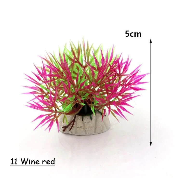 PVC Aquarium Dekorative Simulation Künstliche Blätter Pflanze Umweltschutz Materialien Aquarium Dekoratives Zubehör