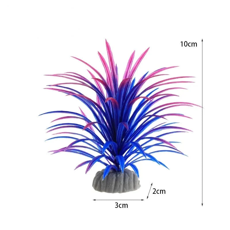 PVC Aquarium Dekorative Simulation Künstliche Blätter Pflanze Umweltschutz Materialien Aquarium Dekoratives Zubehör