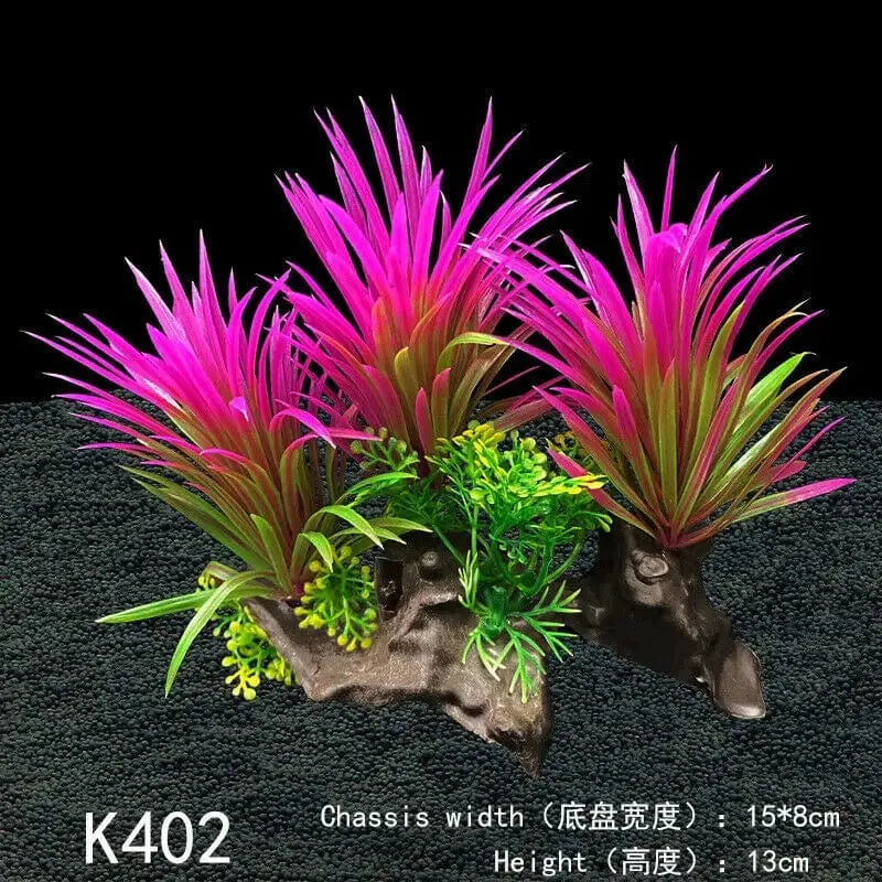 PVC Aquarium Dekorative Simulation Künstliche Blätter Pflanze Umweltschutz Materialien Aquarium Dekoratives Zubehör