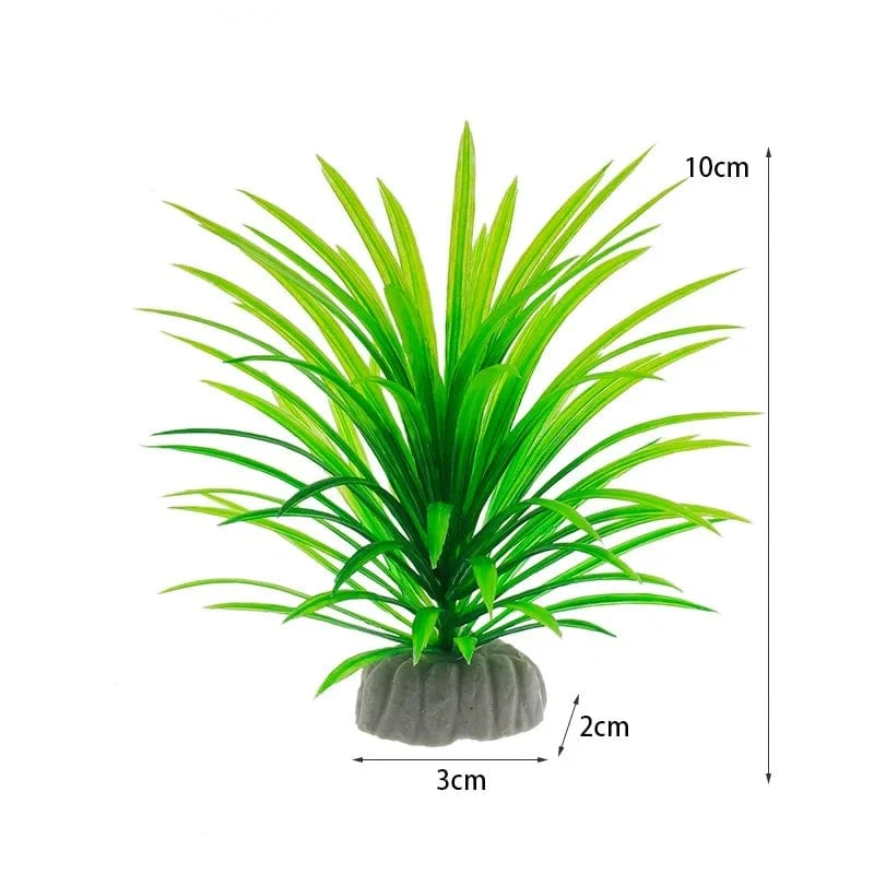 PVC Aquarium Dekorative Simulation Künstliche Blätter Pflanze Umweltschutz Materialien Aquarium Dekoratives Zubehör
