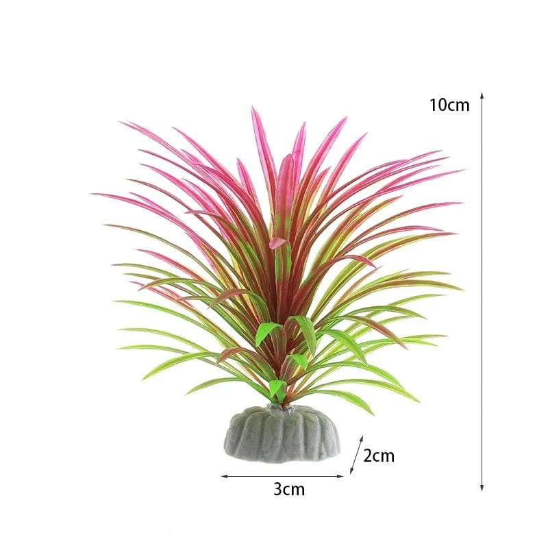 PVC Aquarium Dekorative Simulation Künstliche Blätter Pflanze Umweltschutz Materialien Aquarium Dekoratives Zubehör