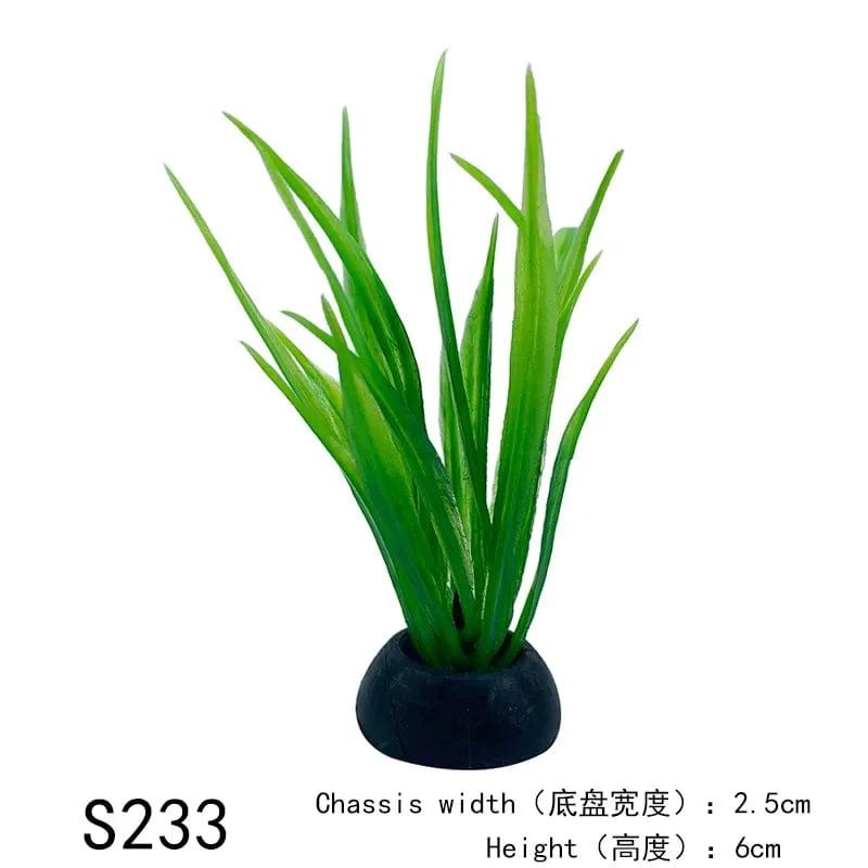 PVC Aquarium Dekorative Simulation Künstliche Blätter Pflanze Umweltschutz Materialien Aquarium Dekoratives Zubehör