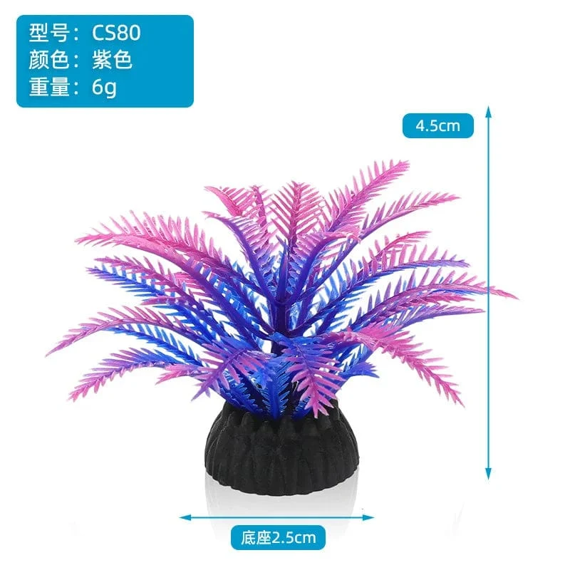 PVC Aquarium Dekorative Simulation Künstliche Blätter Pflanze Umweltschutz Materialien Aquarium Dekoratives Zubehör