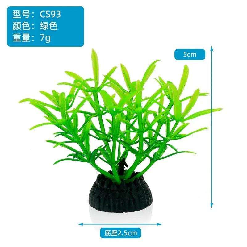 PVC Aquarium Dekorative Simulation Künstliche Blätter Pflanze Umweltschutz Materialien Aquarium Dekoratives Zubehör