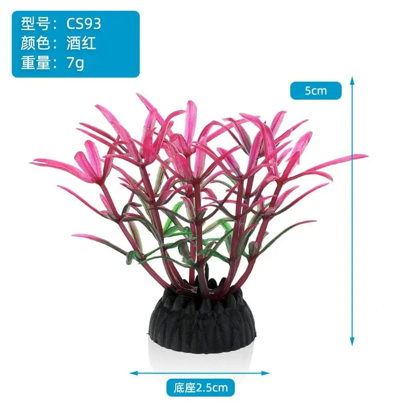 PVC Aquarium Dekorative Simulation Künstliche Blätter Pflanze Umweltschutz Materialien Aquarium Dekoratives Zubehör