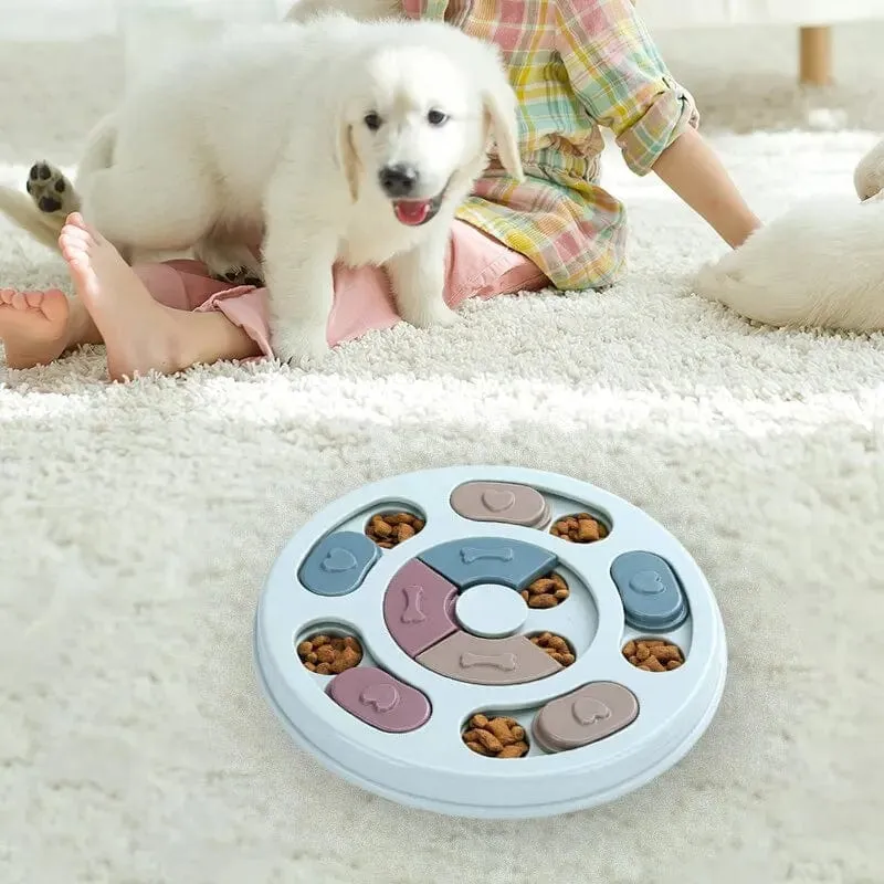 Pet Feeder Hund Pädagogisches Spielzeug Erhöhen Welpen Intellektuelle Lebensmittel Dispenser Interaktive Pädagogische Fütterung Spielzeug