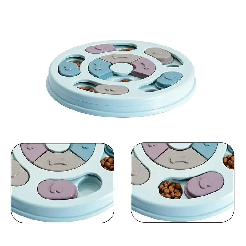 Pet Feeder Hund Pädagogisches Spielzeug Erhöhen Welpen Intellektuelle Lebensmittel Dispenser Interaktive Pädagogische Fütterung Spielzeug