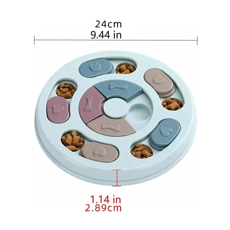 Pet Feeder Hund Pädagogisches Spielzeug Erhöhen Welpen Intellektuelle Lebensmittel Dispenser Interaktive Pädagogische Fütterung Spielzeug