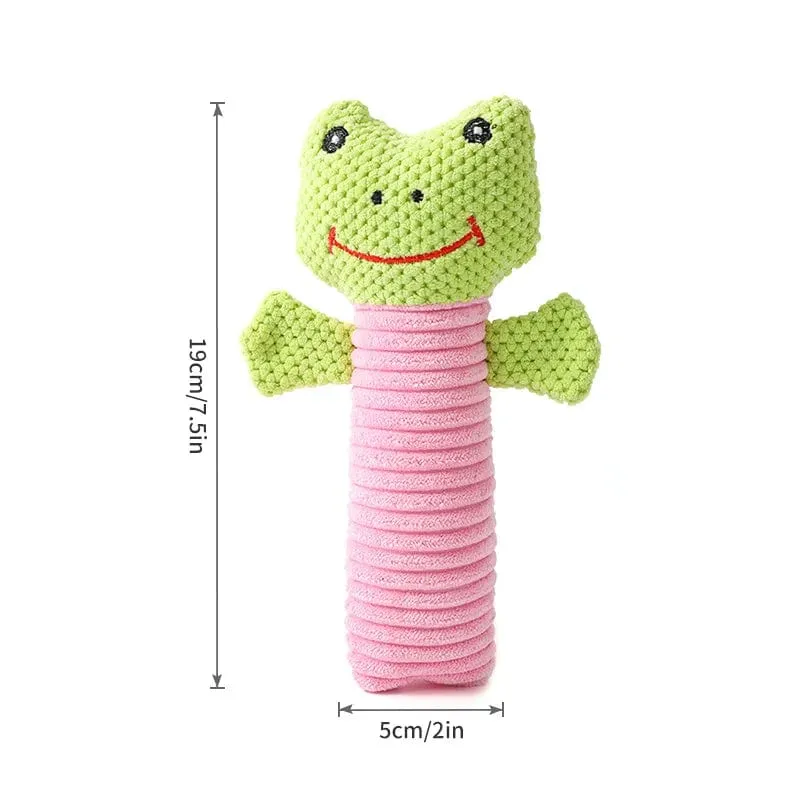 Hundespielzeug, Haustier-Plüsch, Quietschspielzeug, Welpen, Zahnen, interaktives Hundespielzeug für kleine Hunde, Kuscheltier, Hunde, Plüschspielzeug für Welpen