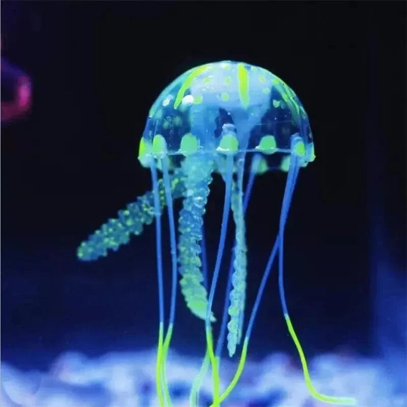 Künstliche Quallen, fluoreszierend, transparent, schwimmend, simulierte Quallen, Landschaft, Aquarium, Fisch, Haustier, Dekoration, Zubehör