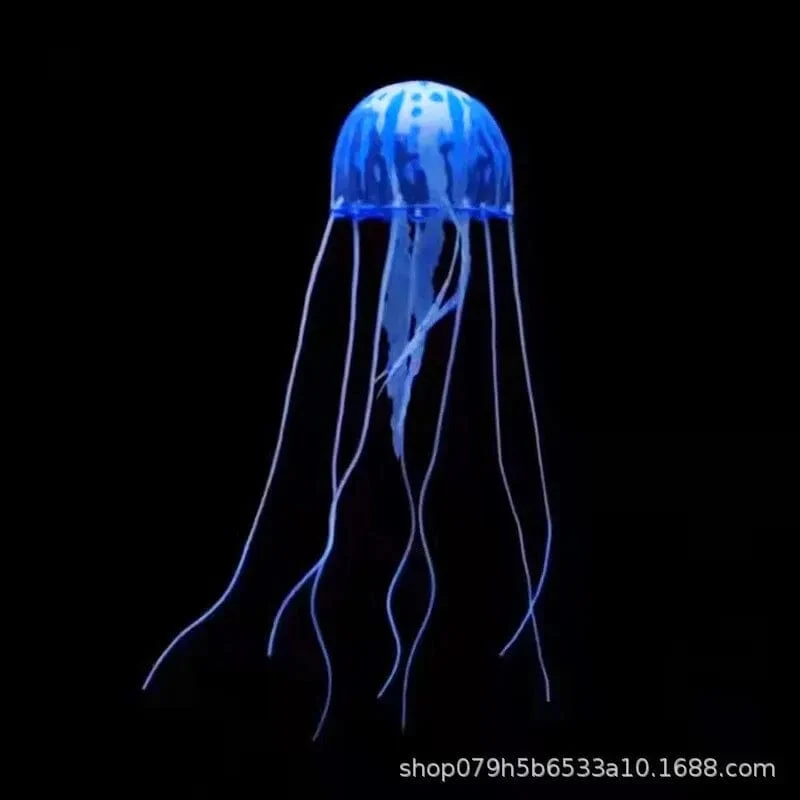Künstliche Quallen, fluoreszierend, transparent, schwimmend, simulierte Quallen, Landschaft, Aquarium, Fisch, Haustier, Dekoration, Zubehör