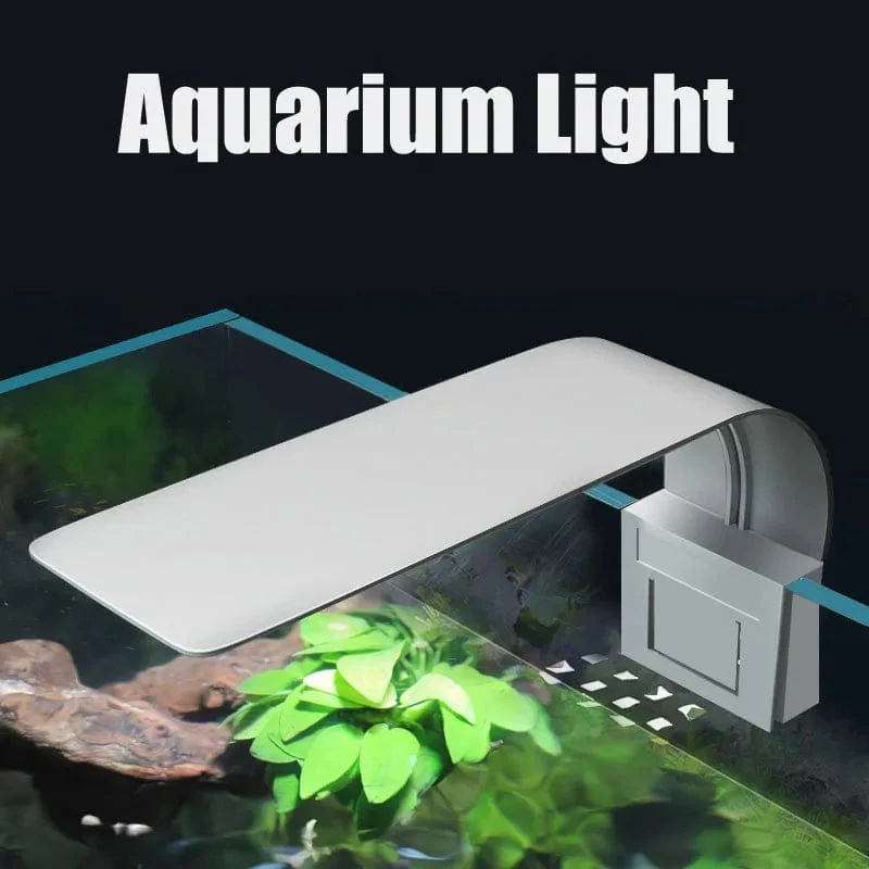Super Slim LED Aquarium Licht Beleuchtung Pflanzen Wachsen Licht 5W/10W/15W Wasserpflanze Beleuchtung wasserdichte Clip-on Lampe Für Aquarium