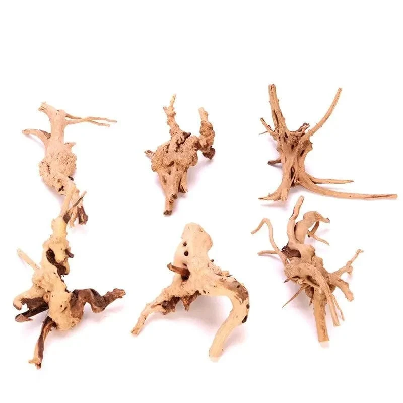Natürliches Treibholz, Kuckuckswurzeln, Totholz, Baumstamm, Mikrolandschaft, kreativer Reptilienzylinder, Aquarium-Ornament, Aquarium-Dekor